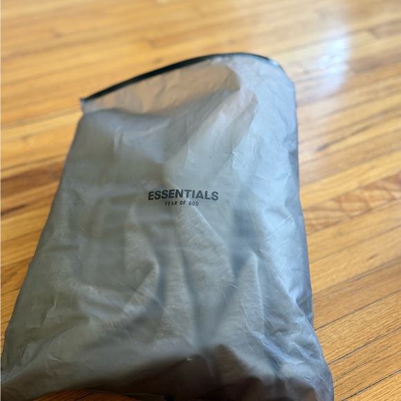 Fear of God Essentials Light Gray Hoodie - Picture 6 of 7